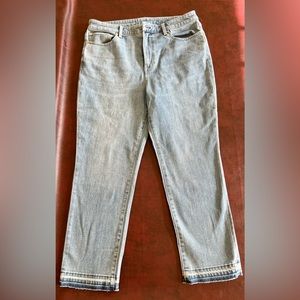 Talbots Flawless High Waist Modern Ankle jeans, size 14